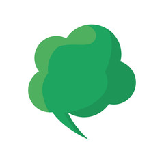 speech bubble message isolated icon vector illustration design