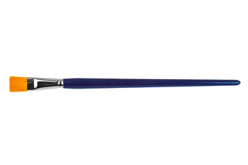 Blue paintbrush