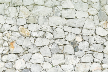 Texture of old rock stone wall of background