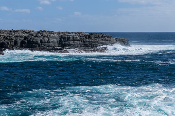 Kangaroo Island Coast Line near Admiral Arch. Southern Australia
