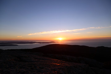 Sunrise, Cadillac Mountain, Maine