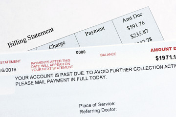 Overdue Hospital Bill