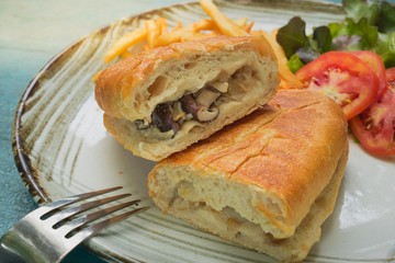 Mushroom Panini