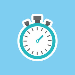 sport timer clock icon vector illustration graphic - obrazy, fototapety, plakaty