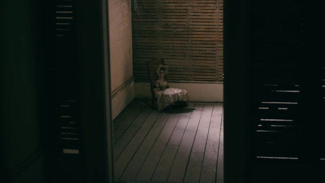 Haunted Doll in Old Room