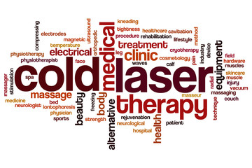 Cold laser word cloud