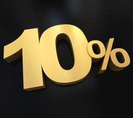 Golden 10%