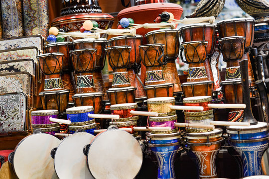 The Image Of Ethnic Turkish Drum Darbuka