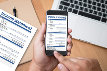 Income Statement Employment Businessman Assessment Balance