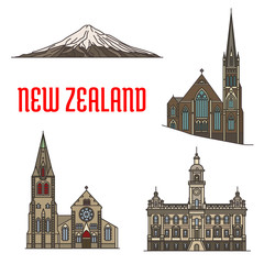 New Zealand tourist attractions and landmarks