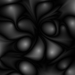 Black abstract futuristic glossy background for design concepts, wallpapers, presentations, web and prints. Vector illustration.