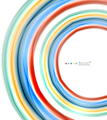 Colorful blurred stripes, abstract background