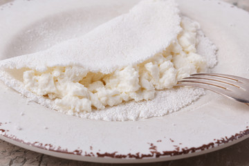 Casabe (bammy, beiju, bob, biju) - flatbread of cassava (tapioca