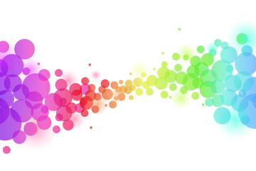 Colorful circle abstarct background