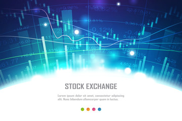 Stock exchange concept