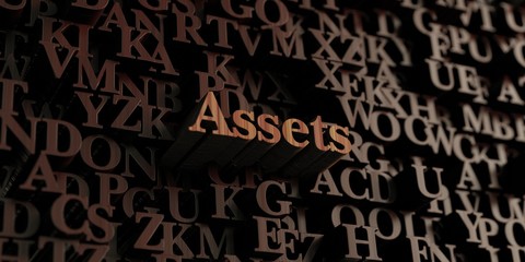 Assets - Wooden 3D rendered letters/message.  Can be used for an online banner ad or a print postcard.