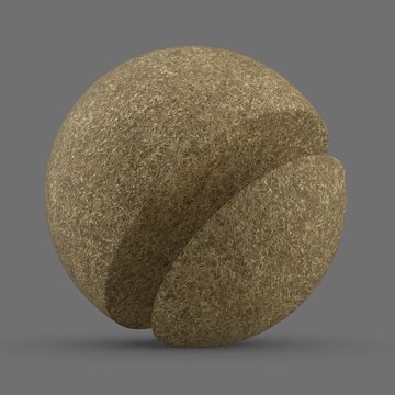 Beige straw