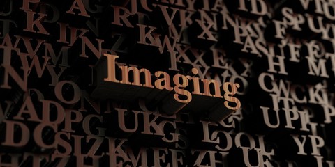 Imaging - Wooden 3D rendered letters/message.  Can be used for an online banner ad or a print postcard.