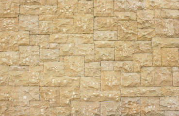 Beige background texture of sand blocks