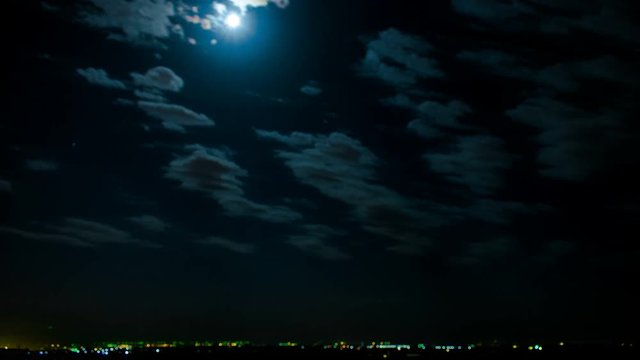 4k Night Life Moon Footage Time Lapse for different events!!