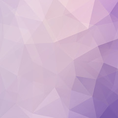 Polygonal vector background. Can be used in cover design, book design, website background. Vector illustration. Pink color.