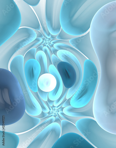 Abstract Fractal Bubbles Stock Photo And Royalty Free