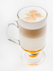 Latte with honey