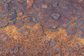 Stripe rust, caused by floor mat gradient.