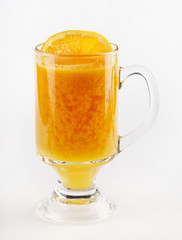hot orange tea