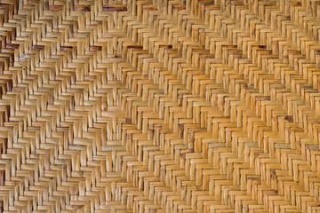 woven rattan with natural patterns for background
