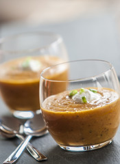 Homemade Autumn Butternut Squash Soup