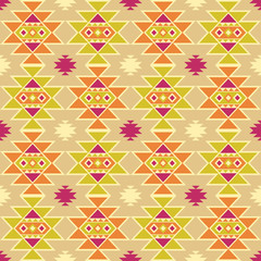 Digital Pattern - Tribal Navajo. Ethnic boho seamless pattern. Print. Repeating background. Cloth design, wallpaper.