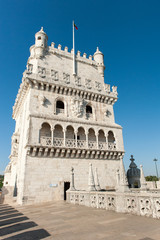 Fototapeta na wymiar Belem tower in Lisbon, Portugal