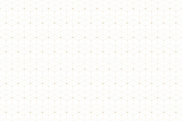 Geometric abstract pattern with connected line and dots. Graphic seamless background connectivity. Modern stylish polygonal backdrop for your design. Vector illustration.