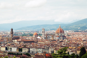 Fototapeta na wymiar View of Florence