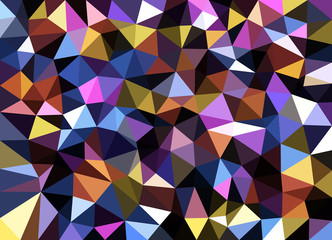 Colorful geometric texture abstract background.