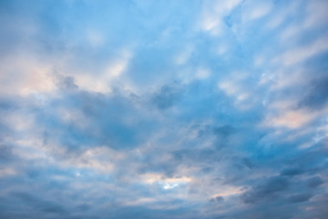 Fototapeta premium different colored clouds