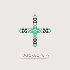 Vector geometric symbol