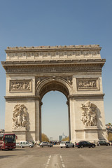 Fototapeta na wymiar Arc de Triomphe - Paris.