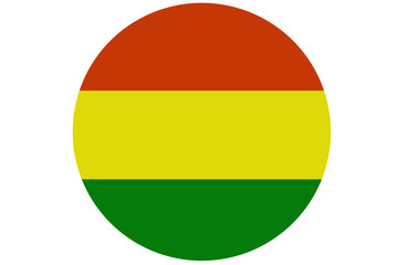 Bolivia flag ,Bolivia national flag illustration symbol.