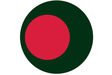 Bangladesh flag ,Original and simple Bangladesh flag