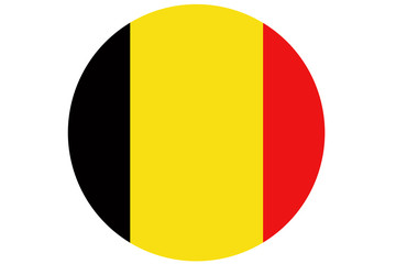Fototapeta premium Belgium flag ,original and simple Belgium flag