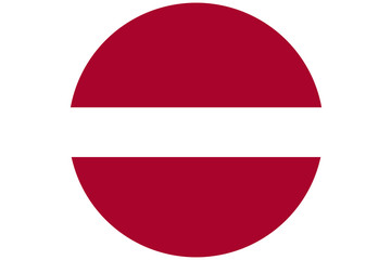 Obraz premium Latvia flag ,original and simple Latvia flag
