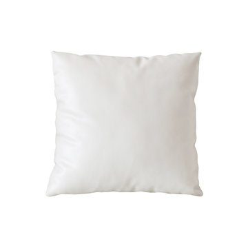 Blank White Square Pillow