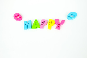 Fototapeta premium Colorful letters 