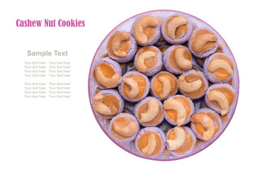 Cashew nut cookies