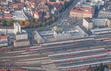 Nürnberg Hauptbahnhof, Luftaufnahme