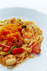 Seafood spaghetti