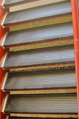 Abstract stairs background