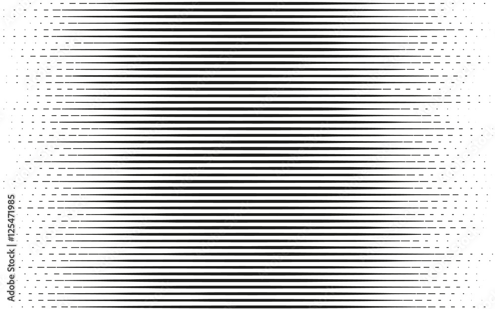 Wall mural line halftone pattern with gradient effect.